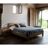 Oak bed Lauma Azur