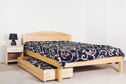 Birch bed Malva plus