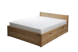 Oak bed Alise