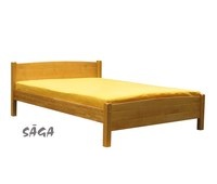 Birch bed Sāga