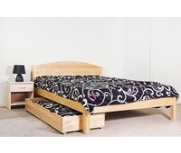 Birch bed Malva plus